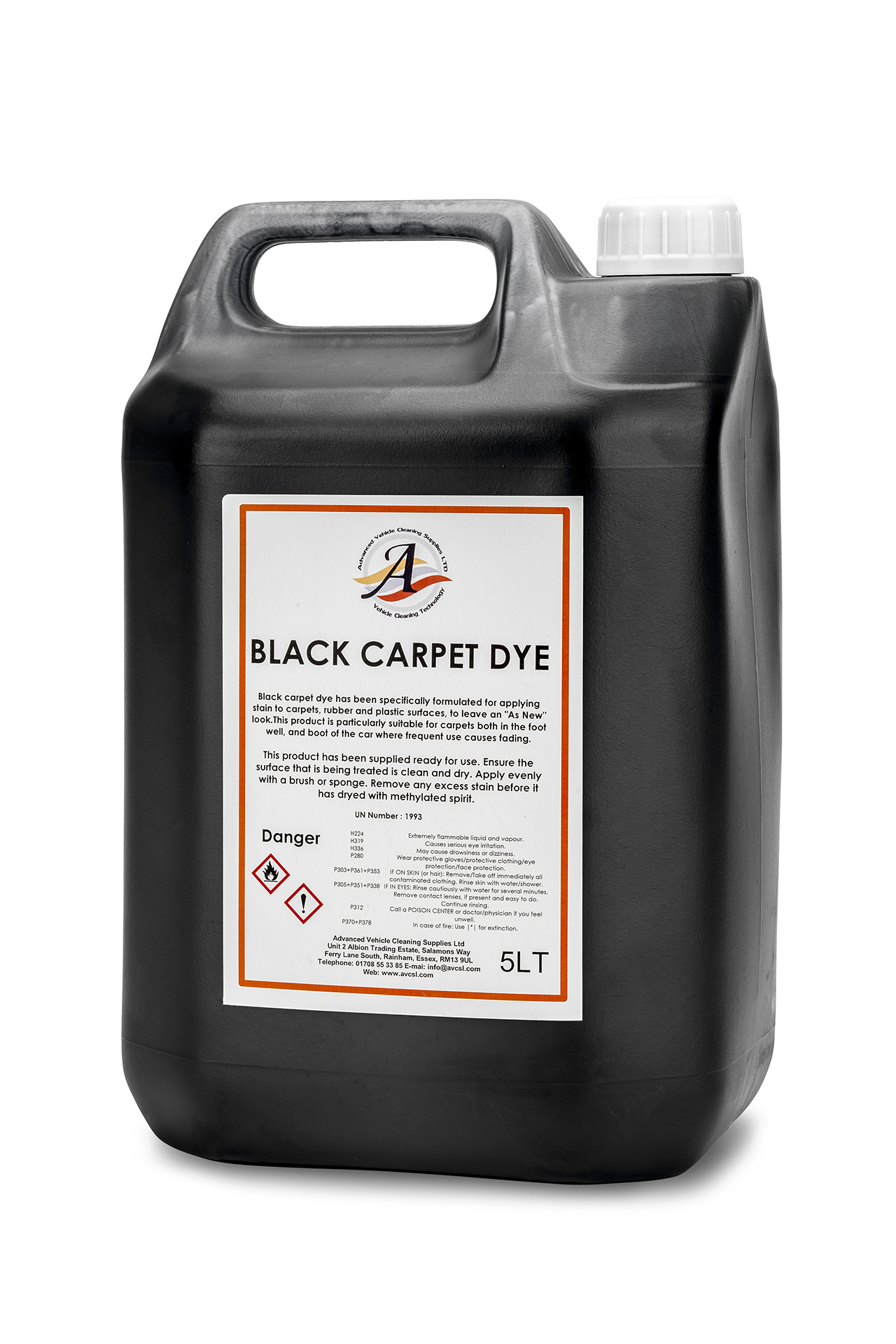 image of Black Carpet Dye 5LT